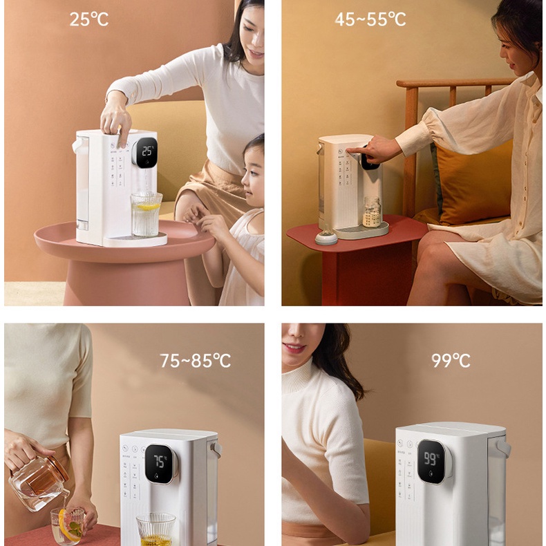 Máy Đun Nước Nóng Tức Thì Tại Vòi JMEY T2 Công Suất 2000W Dung Tích 3 Lít - BH 6 Tháng