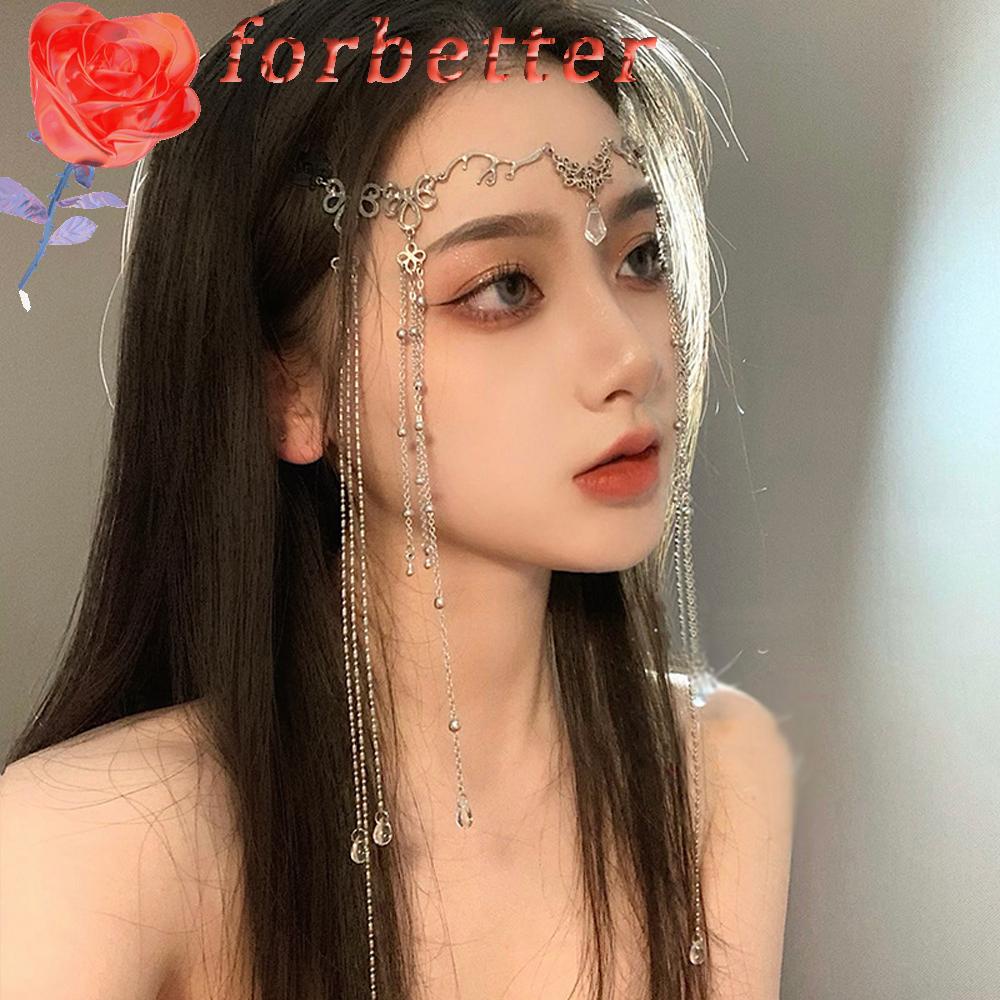 Chuỗi dây tua rua trang trí tóc thời trang xinh xắn cho nữ