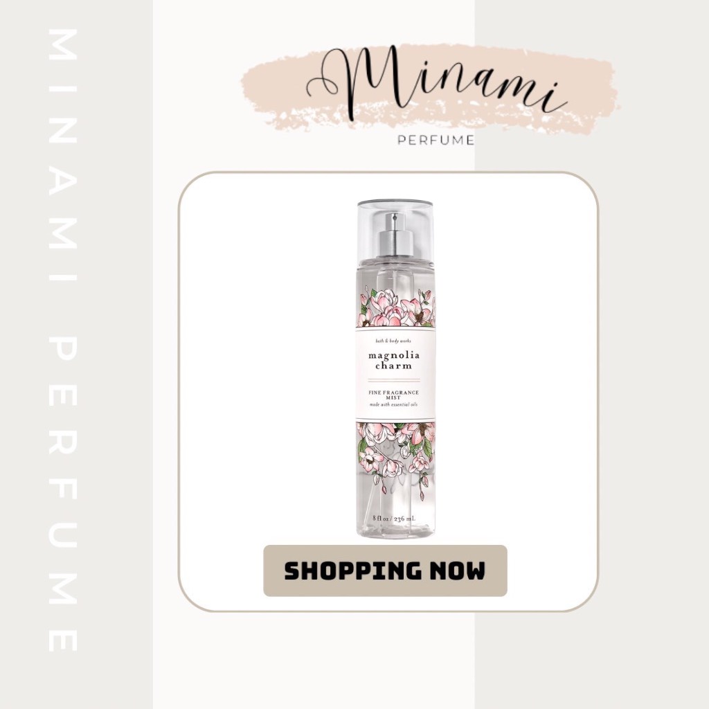Xịt thơm toàn thân body mist Magnolia Charm - Bath & Body Works