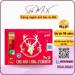 Cao Ban Long Siberia TW3- Bổ khí huyết, bổ trứng, tăng thụ thai