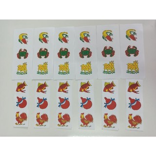 Tem dán bầu cua 30 li 10 bộ