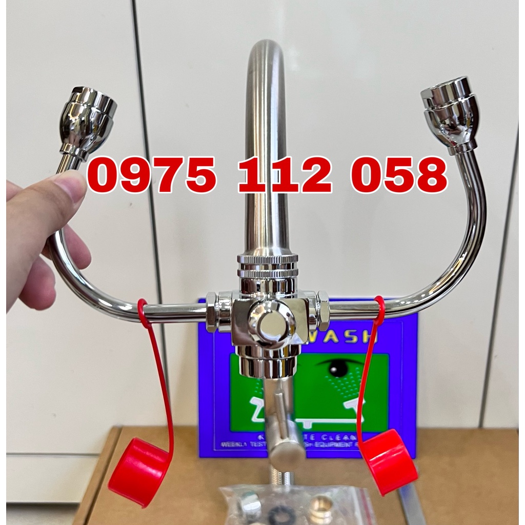 Vòi rửa tay kết hợp rửa mắt UK0711A chính hãng