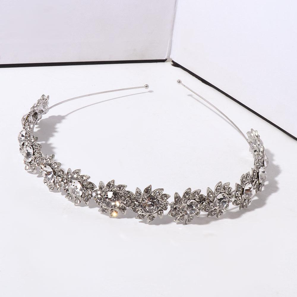 Cài Tóc Hình Vương Miện Đính Đá Sang Trọng Cho Cô Dâu