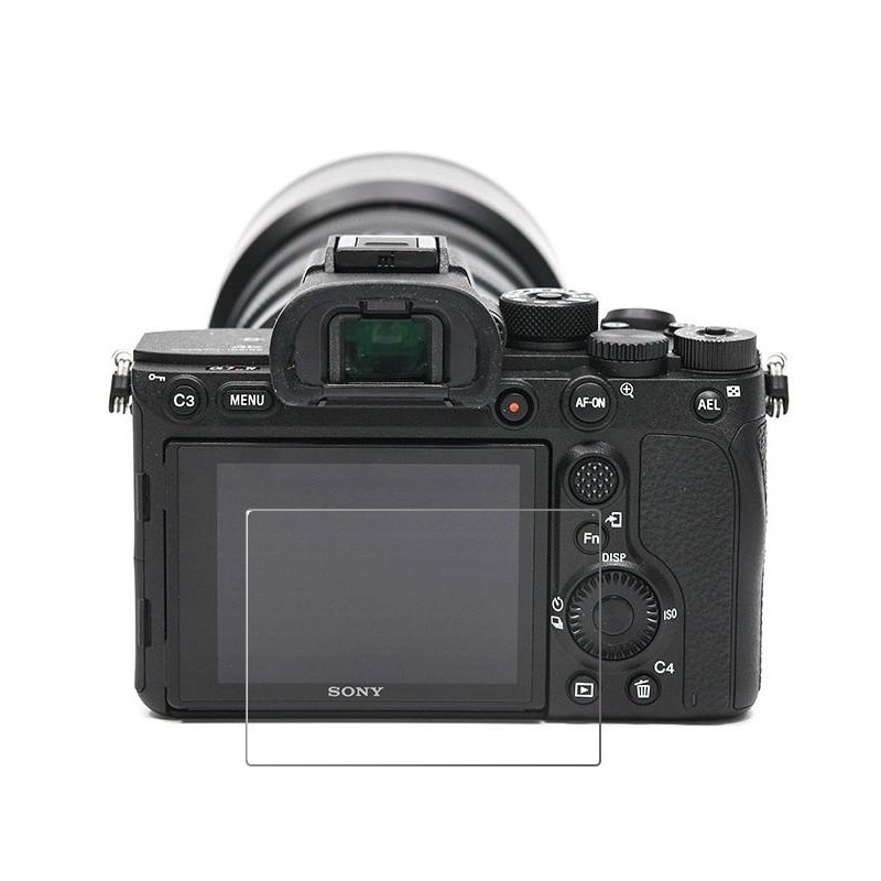 Kính Cường Lực 9H 2.5D Bảo Vệ Camera Chống Nổ Cho Sony Alpha 7R V A7RM5 A7R5 7R V