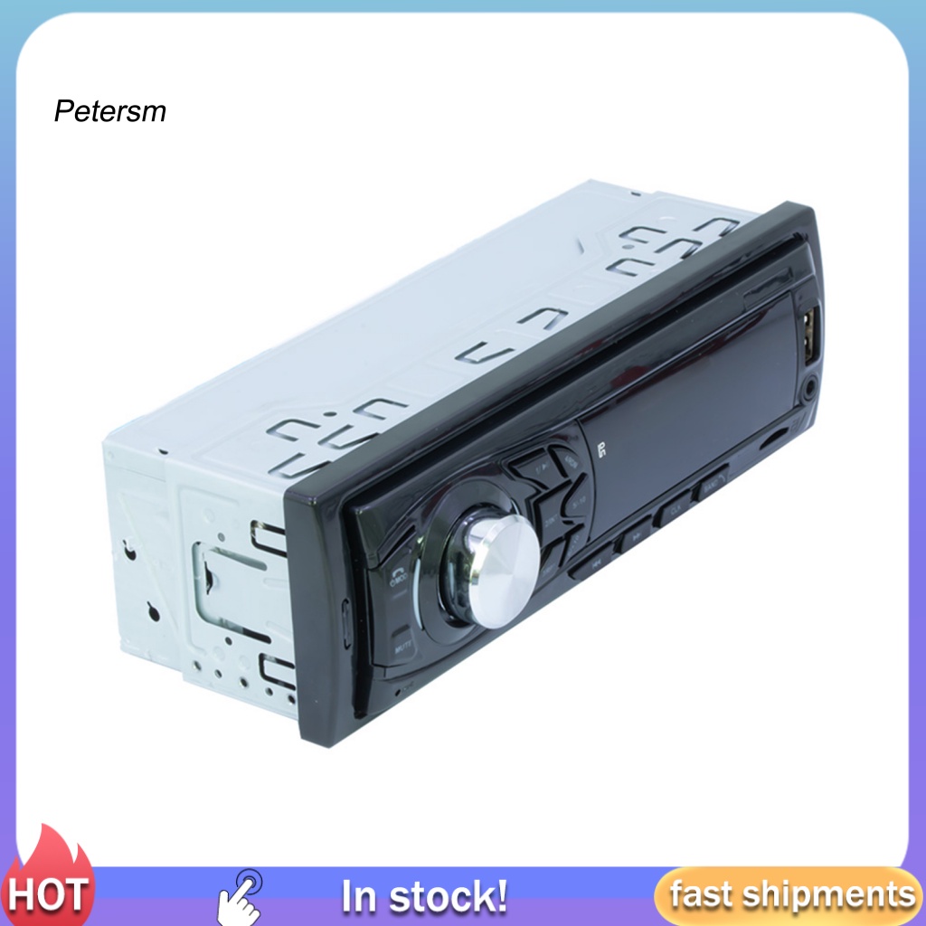 Máy Nghe Nhạc MP3 / Đài FM Bluetooth 12V 1 Din Cổng USB Sử Dụng Trong Xe Hơi