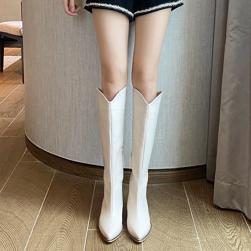 Boot Đùi Mũi Nhọn