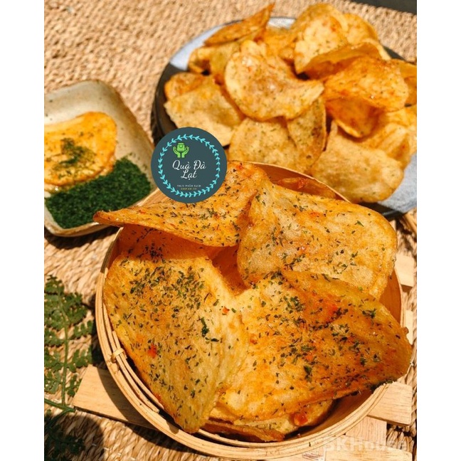 Khoai Tây sấy rong biển giòn tan, siêu ngon - đặc sản Đà Lạt 500g