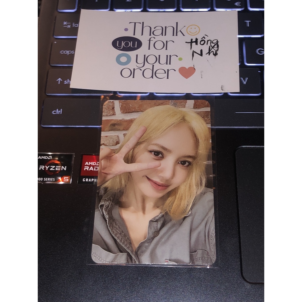 CARD LISA BLACKPINK