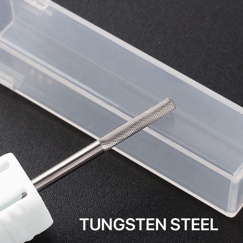 Đầu Mài Móng Bằng Thép Vonfram Mũi Mài Móng Tay 3XF Tự Nhiên Loại Bỏ Da Chết Chuyên Nghiệp &amp; Sử Dụng Salon 0603312