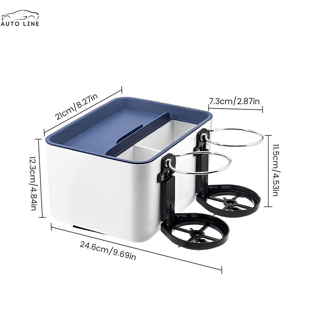 Hộp Đựng Khăn Giấy / Điện Thoại / Chìa Khóa Xe Hơi Có Thể Gập Lại Tiện Dụng Cho SHOPCYC5711