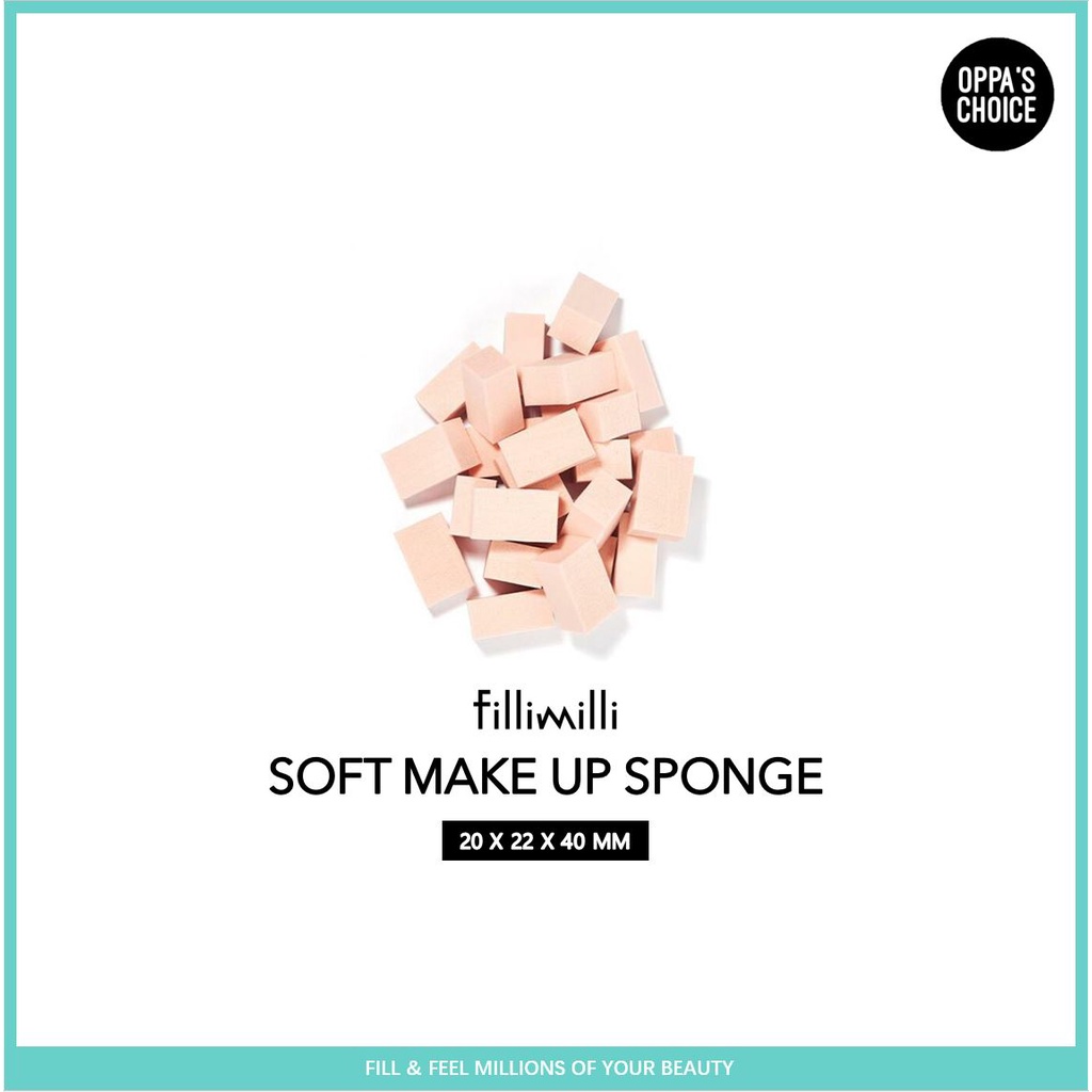 Mút Trang Điểm FILLIMILLI SOFT MAKE UP SPONGE