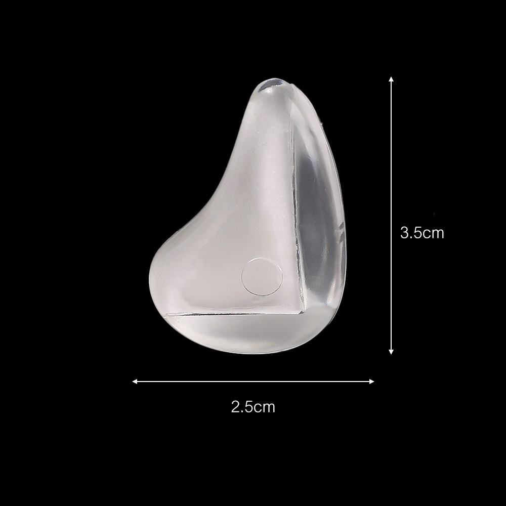 Bộ 4 Miếng Bọc Cạnh Bàn Chống Va Chạm Bằng Silicon Trong Suốt Bảo Vệ An Toàn Cho Bé