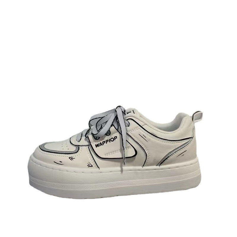 Giày Thể Thao Đế Dày Thoáng Khí Phong Cách Nhật Bản Thời Trang Cho Nữ