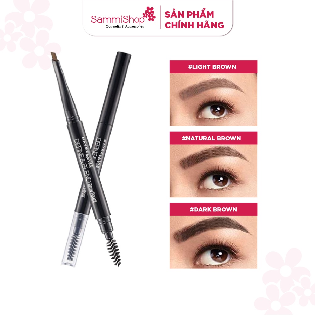 Chì kẻ mày Maybelline Define & Blend Brow Pencil