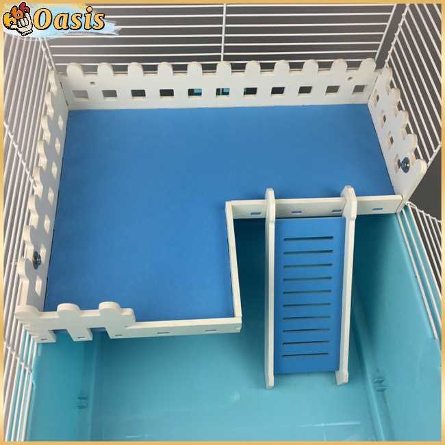 Hàng Rào Kèm Thang Leo Đồ Chơi Cho Chuột Hamster