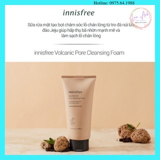 Sữa rửa mặt Innisfree Jeju Volcanic Pore Cleasing Foam EX 150g