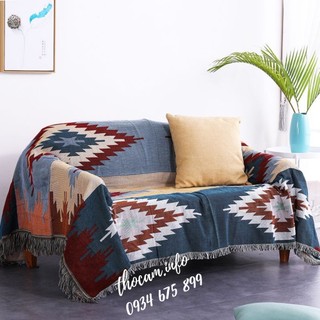 Thảm sofa phòng khách, thảm trải bàn, thảm trải sàn phòng khách kích thước 2.3m x 1.8m.