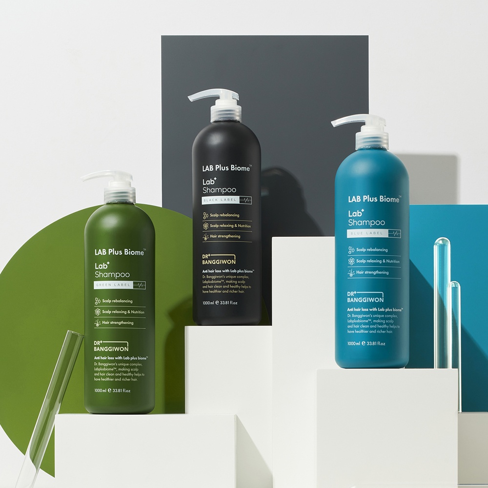 Dr.Banggiwon Lab plus Biome Blue Label Shampoo 1000ml / Scalp Deep Cleansing Anti Hair Loss Shampoo