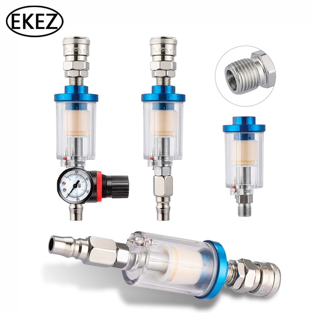 Bộ lọc hơi nước cho súng phun sơn có kèm bộ kết nối