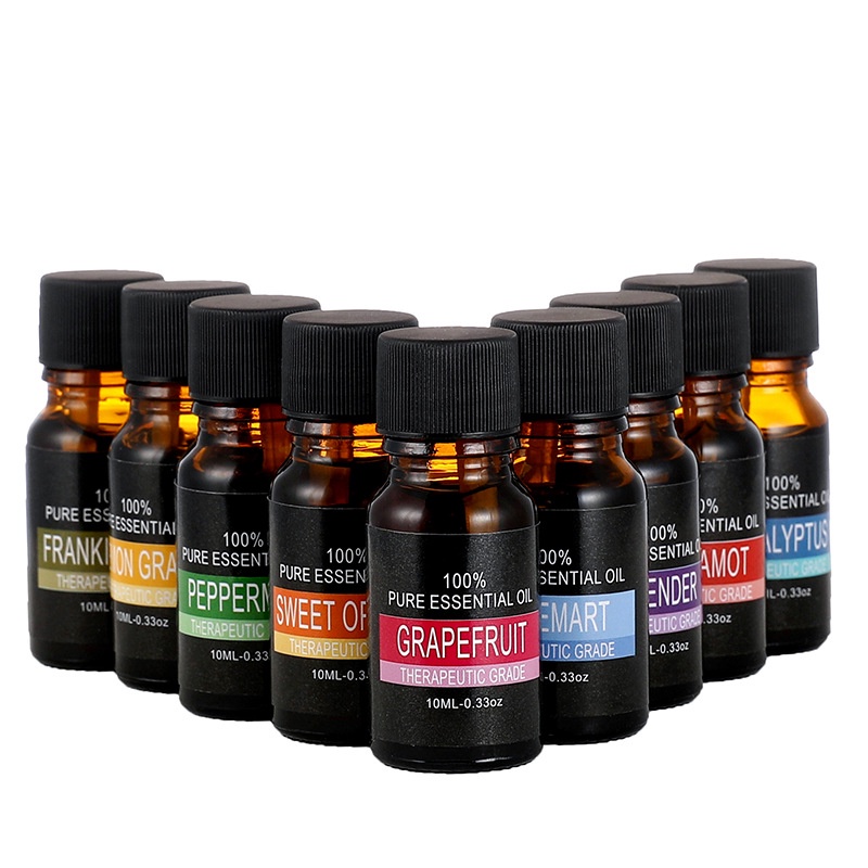 Tinh dầu SẢ CHANH, BẠC HÀ, QUẾ, TRÀ TRÀM, LAVENDER..10ml nhập khẩu - thơm nhẹ dễ chịu vô cùng