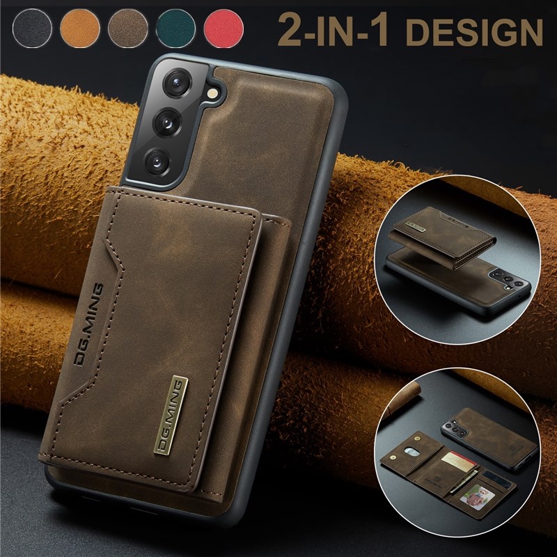 Bao Da Điện Thoại Dạng Ví Nắp Lật Nam Châm Có Ngăn Đựng Thẻ Cho Samsung Galaxy S22 A21S A51 A42 A32 A12 A22 FE Plus Ultra 4G 5G
