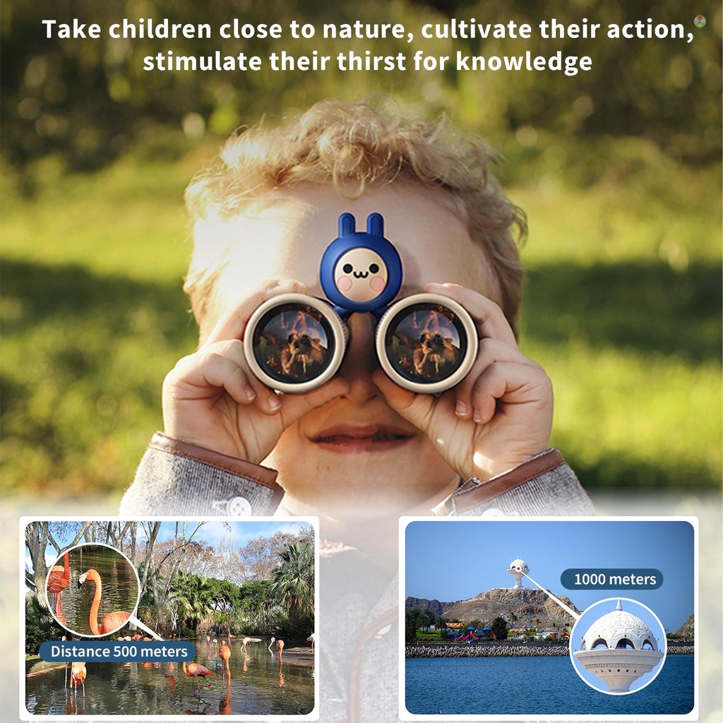 Ống Nhòm Mini Độ Phân Giải Cao 10X Cho Trẻ Em