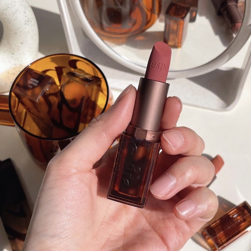 Son thỏi lì nhẹ môi Espoir Nowear Capsule Collection Dusky Brown