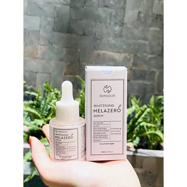 Serum Trắng Da Whitening Melazero Skinsolve