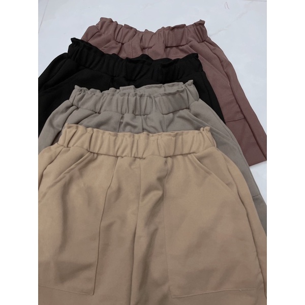 Quần váy túi hông
