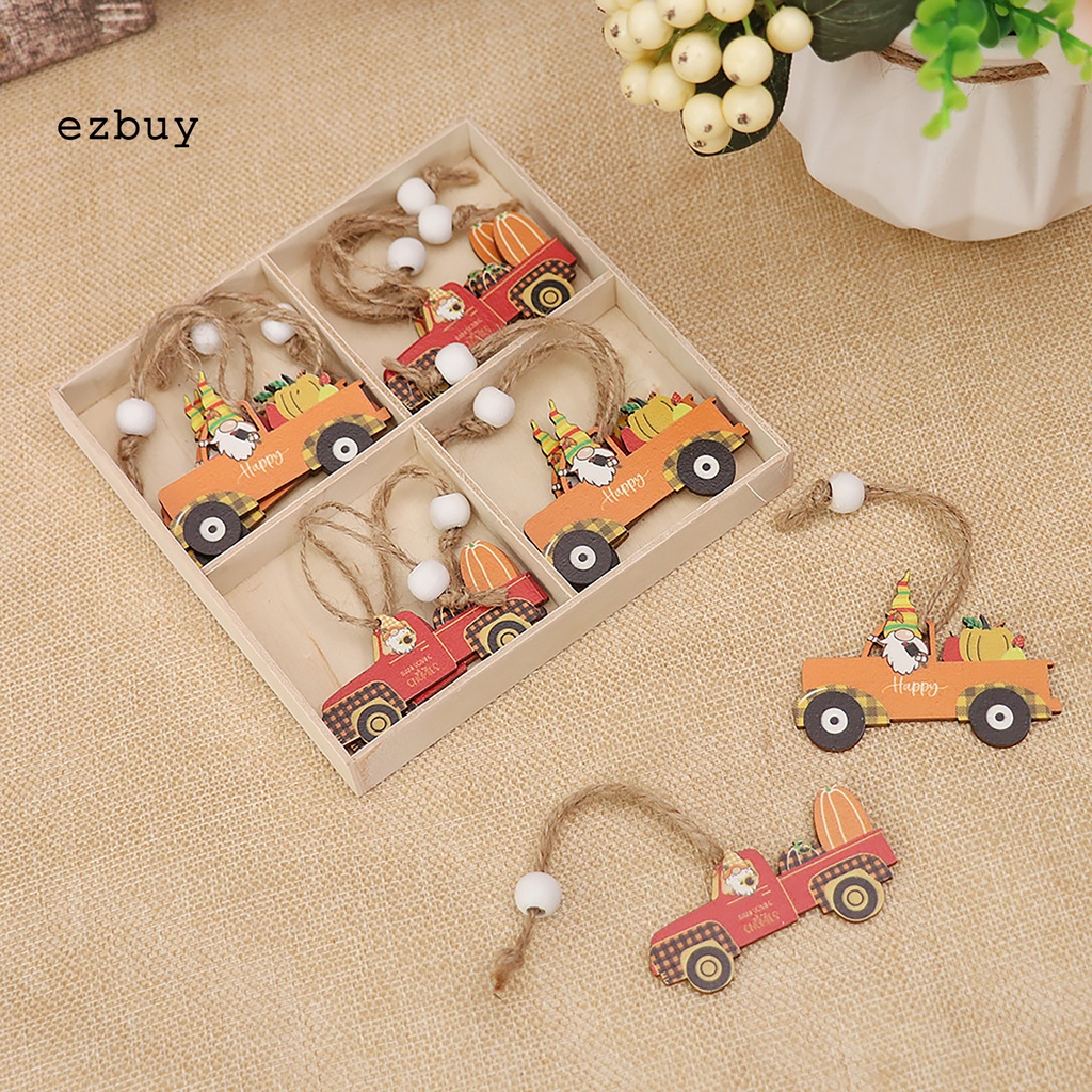 Bộ 12 Búp Bê Bằng Gỗ Dùng Trang Trí Giáng Sinh