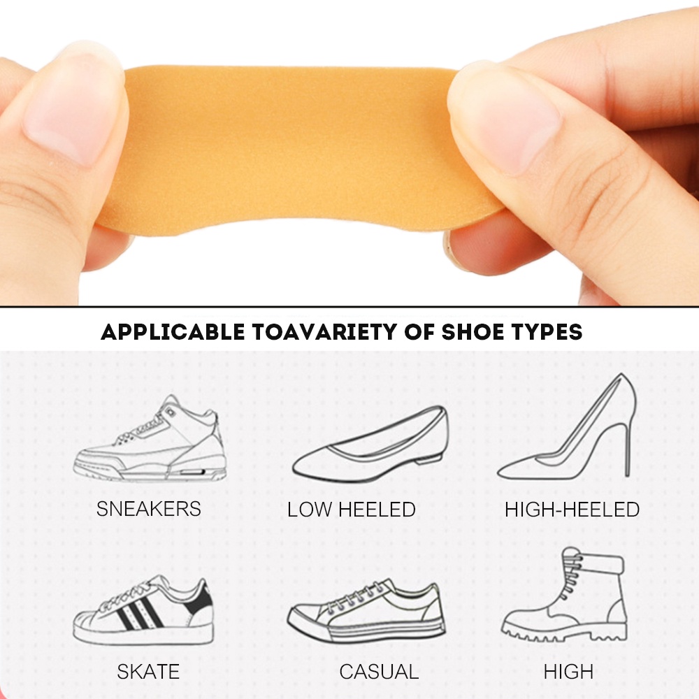 Miếng Dán Lót Giày Cao Gót Tự Dính Mềm Mại Thoáng Khí Chống Mài Mòn Đa Năng