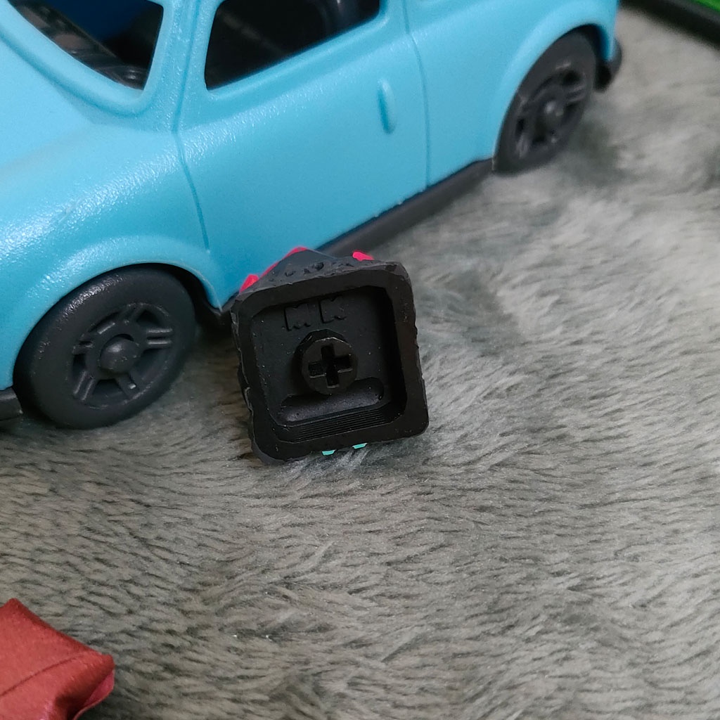 Nút bàn phím cơ artisan keycap Dark Magic màu xanh mint