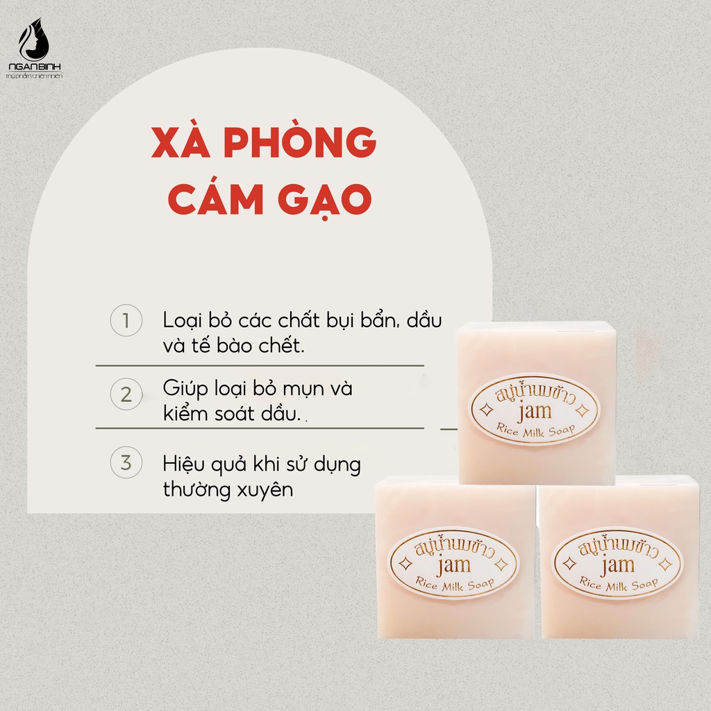 Xà phòng cám gạo thái