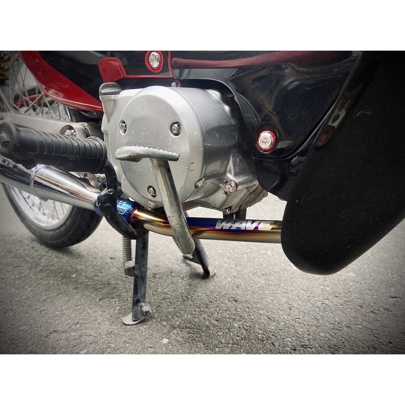 PTITANIUM cổ titan đót to tai nhôm gắn future wave dream fu neo