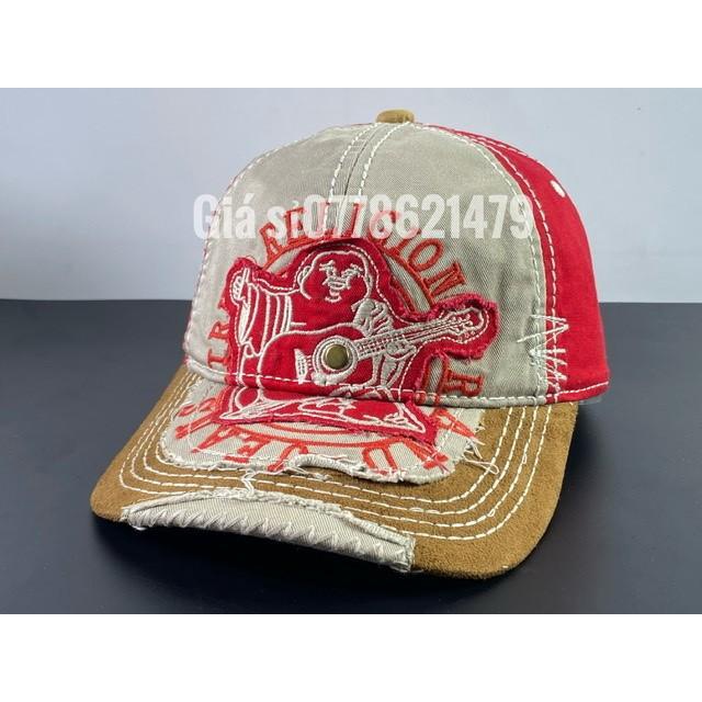 Nón kết lưỡi trai ông địa đàn vá kết da lộn vnxk cực chất hot nhất thời trang