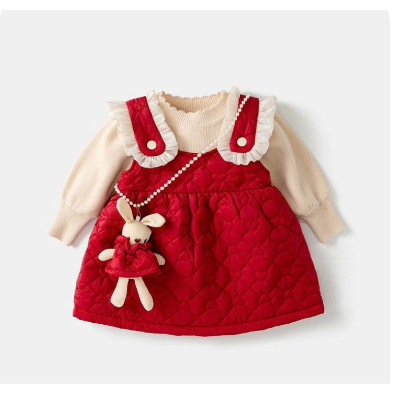 Sét váy 3ct váy trần bông