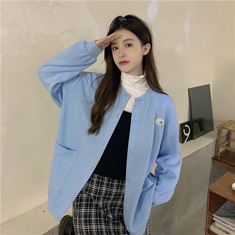 Áo Khoác Phong Cách Hàn Quốc Thời Trang Mùa Thu Cho Nữ