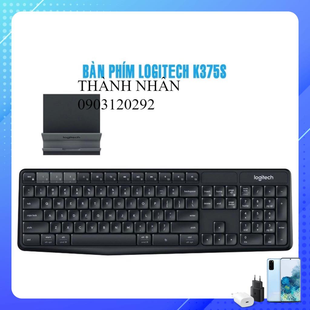 Bàn Phím Bluetooth Logitech K375S - Hàng Chính Hãng