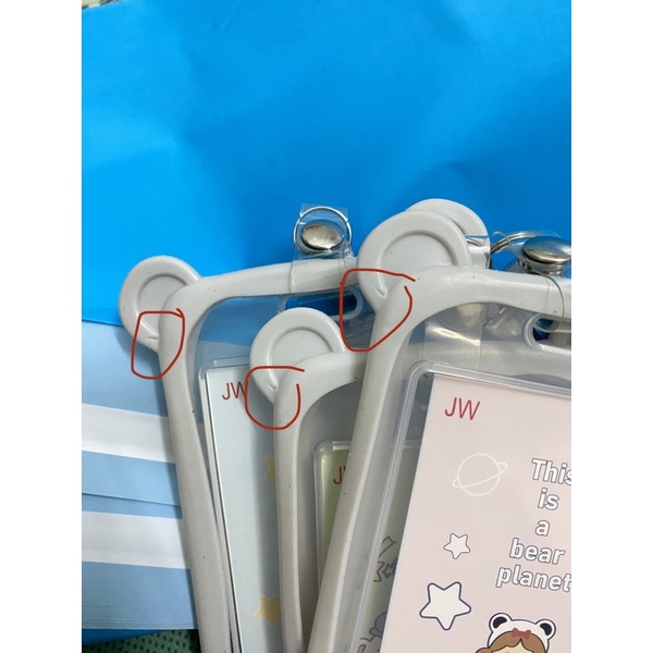 Dây đeo thẻ tai gấu, thỏ viền sillicon dẻo mẫu mới