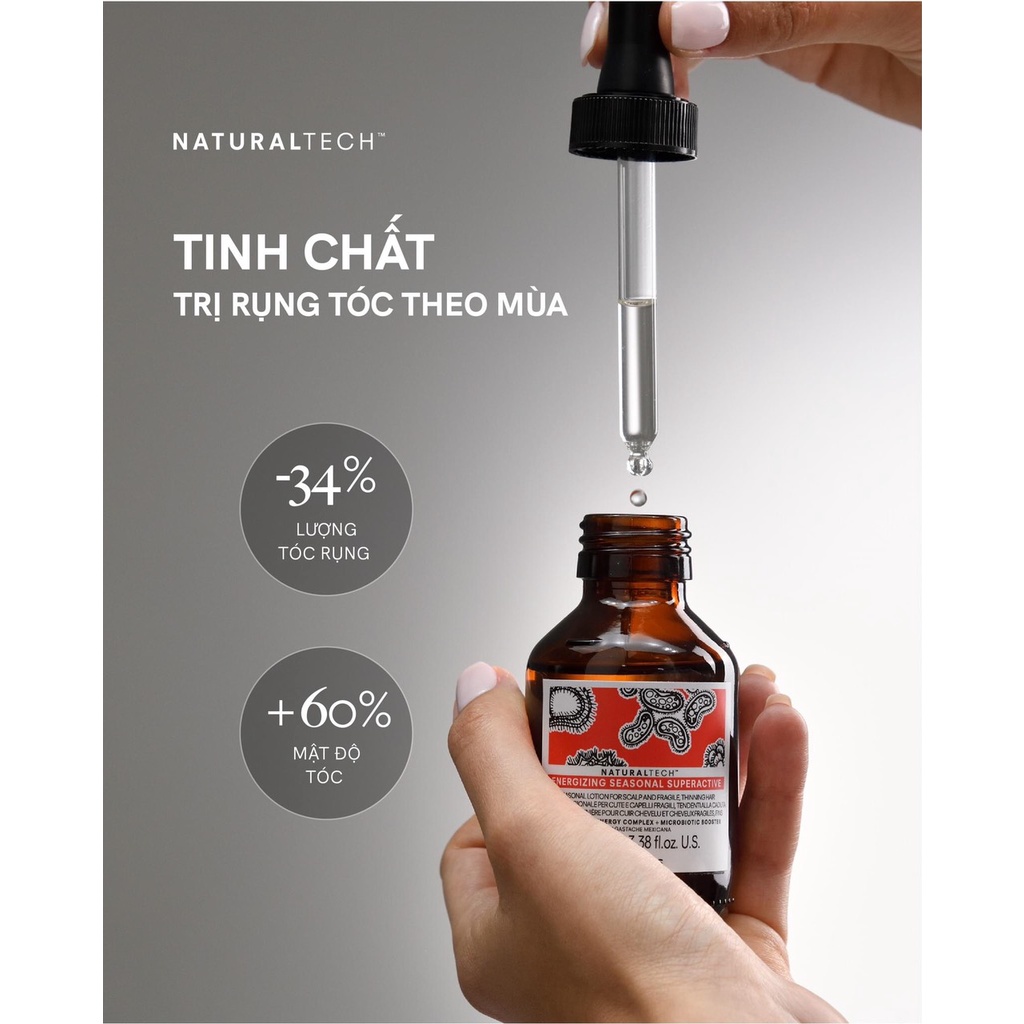 Tinh chất chống rụng kích thích mọc tóc DAVINES ENERGIZING SUPERACTIVE 100ml