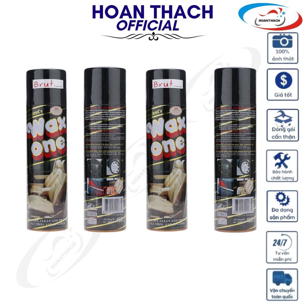 Chai xịt rửa ghế da nội thất xe hơi giúp làm bóng da ô tô xe máy