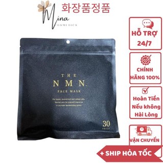 Mặt nạ dưỡng trắng da mặt nạ tế bào gốc nâng cơ trẻ hóa da nmn nhật bản bịch 30 miếng