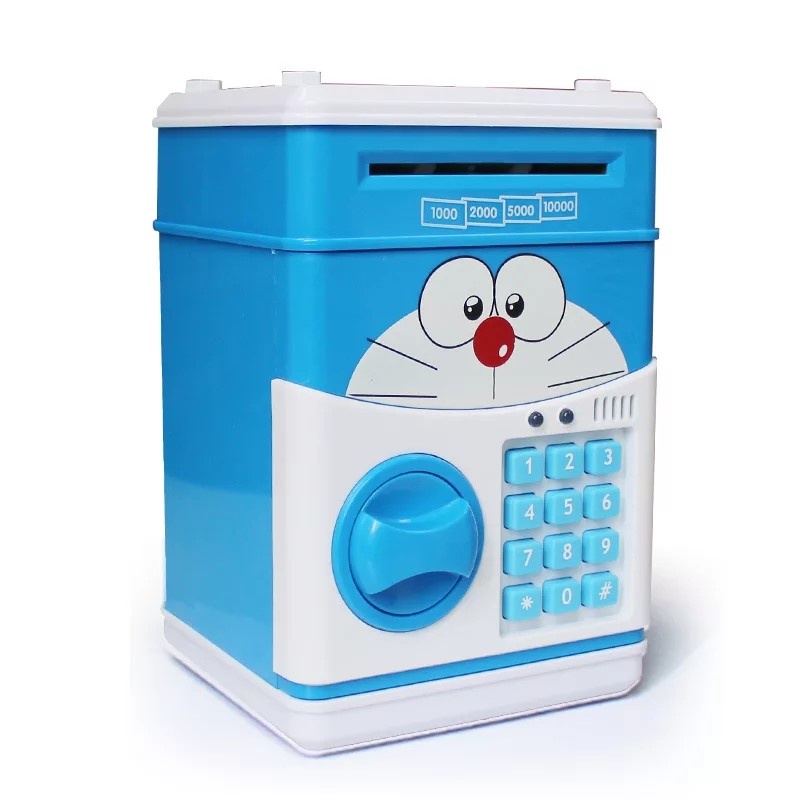 Két sắt mini thông minh cho bé tiết kiệm tiền (LOẠI TO - ĐƯỢC CHỌN MÀU)