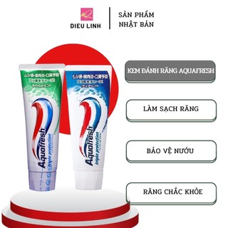 Kem đánh răng Aquafresh 140g Nhât Bản cộng thêm 20G