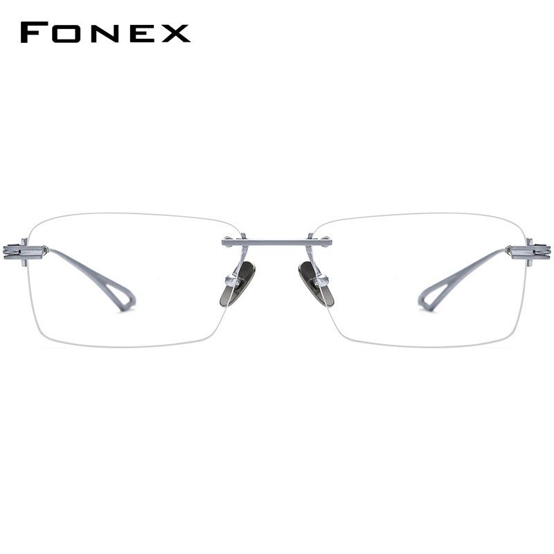 Mắt Kính Gọng Vuông Bằng Titan Thời Trang 2022 Dành Cho Nam