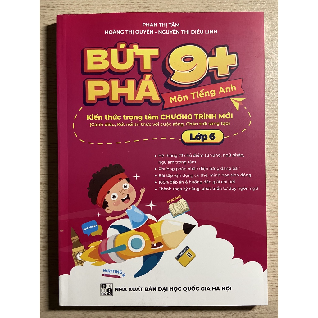Sách - Bứt phá 9+ môn Tiếng Anh lớp 6