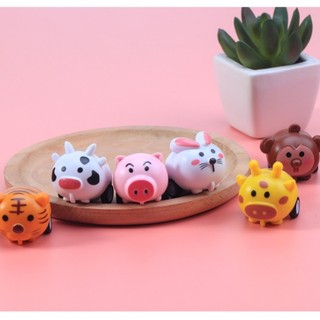 COMBO 3/5/10 XE THÚ CƯNG MINI CHẠY DÂY CÓT, ĐỒ CHƠI THÚ CƯNG
