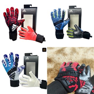 [Bản đẹp] Găng Bao Tay Thủ Môn Adidas Predator Pro 19 Bùi Tiến Dũng Nhiều Màu - Găng Bắt Bóng Dính Không Xương