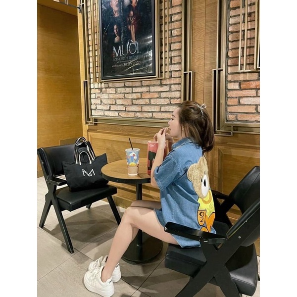 áo cộc bò gấu cute