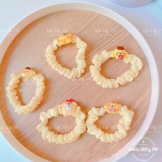 Dây thun cột tóc, buộc tóc Hello Kitty Melody Pudding Kuromi Cinnamoroll
